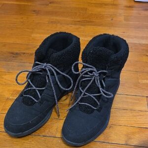 JBU Black Winter & Rain Boots